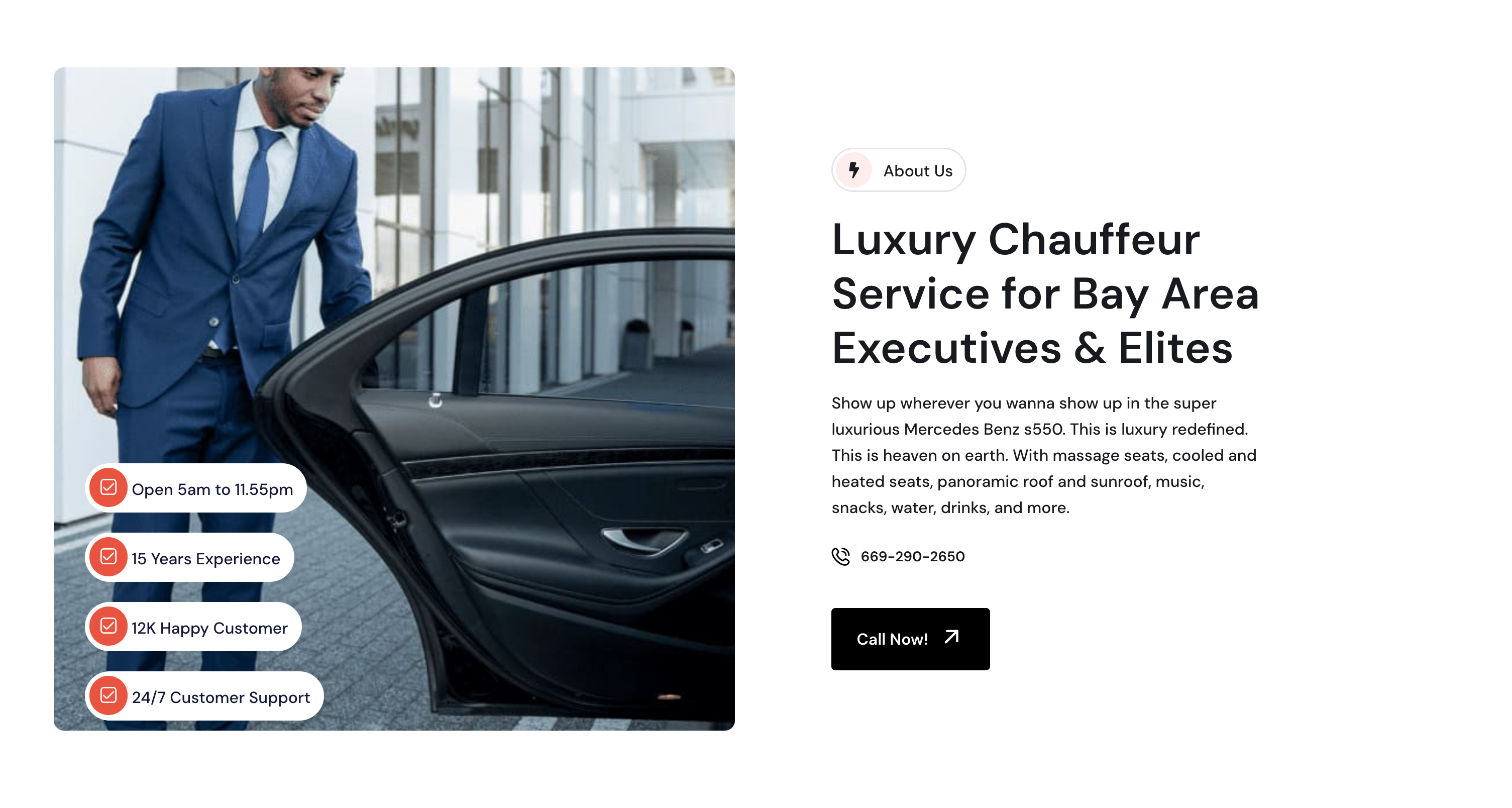 S550U Luxury Chauffeur